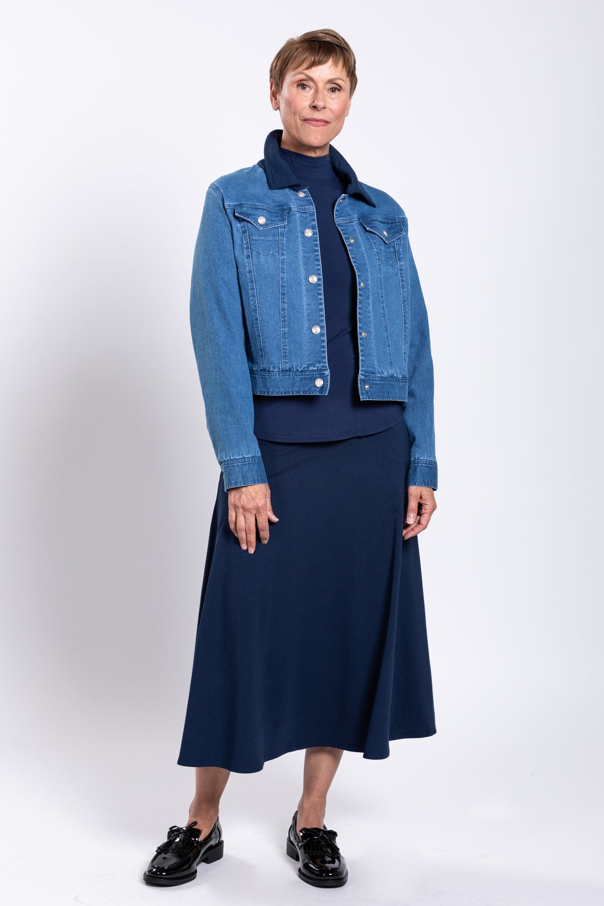 Gerry Jacket, Denim, Tencel Bamboo