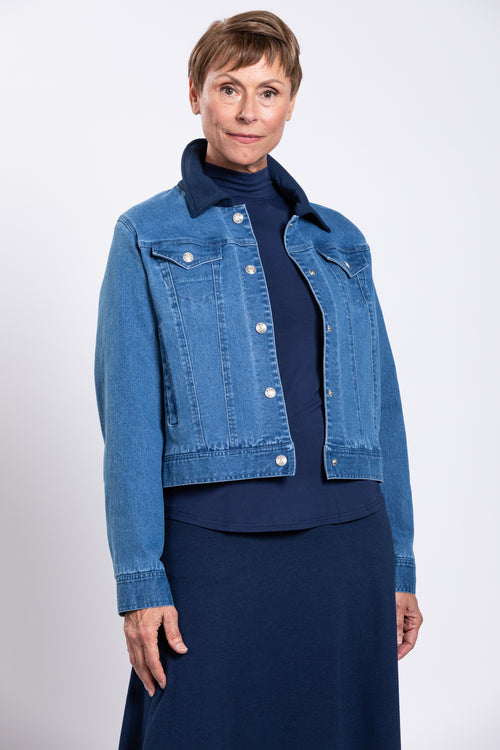 Gerry Jacket, Denim, Tencel Bamboo