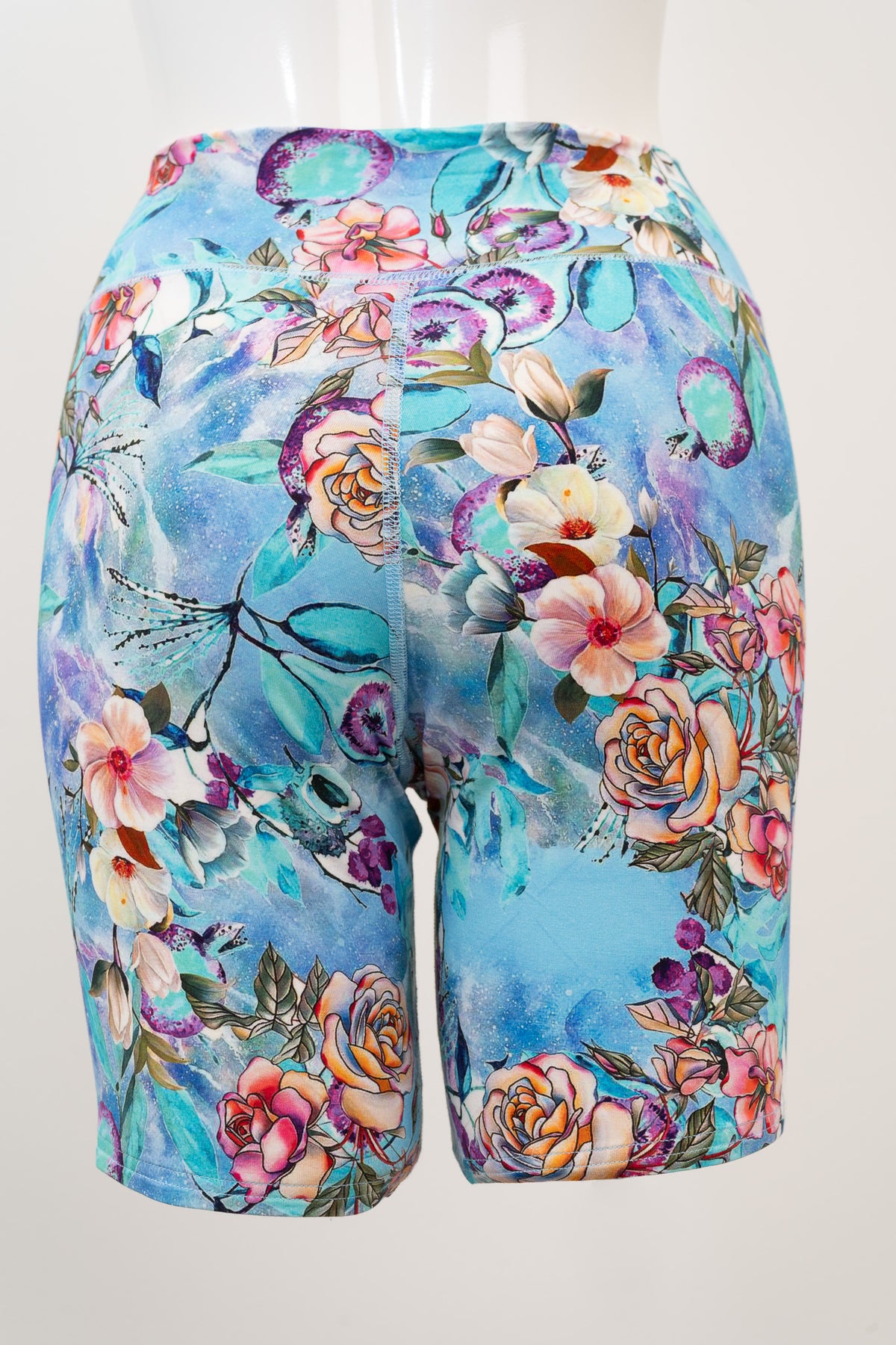 Hallie Shorts, Teal Nectar, Bamboo