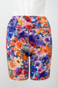 Hallie Shorts, Violet Fiesta, Bamboo