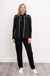 Hartford Vest, Black, Bamboo Fleece