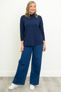 Highdrop Top, Indigo, Bamboo