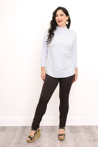 Highdrop Top, White, Bamboo