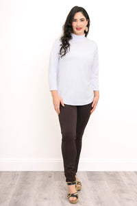 Highdrop Top, White, Bamboo