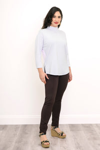 Highdrop Top, White, Bamboo