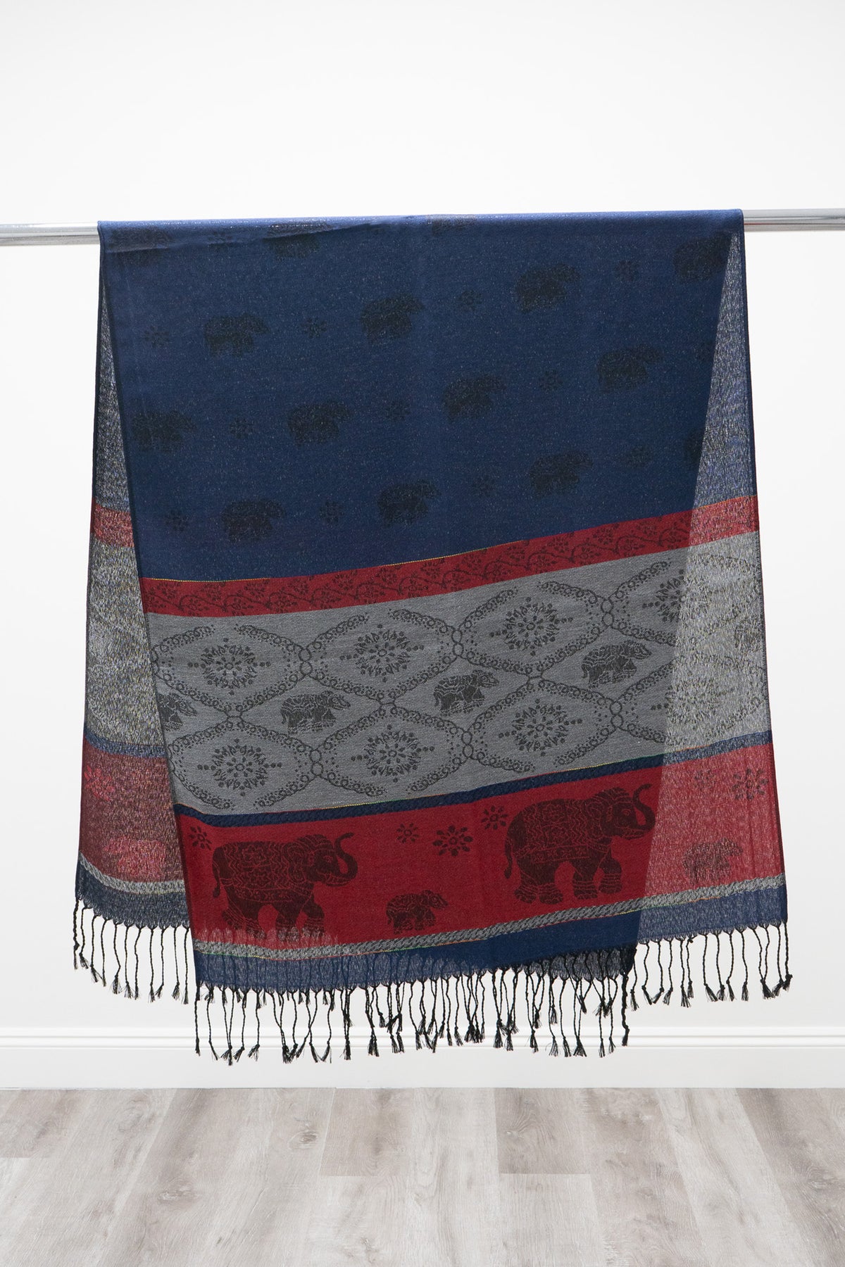 Pashmina Scarf, Elephant