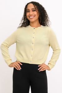 Isabella Cardigan, Marigold, Cashmere