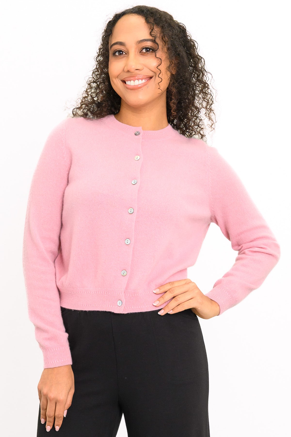 Isabella Cardigan, Rose Madder, Cashmere