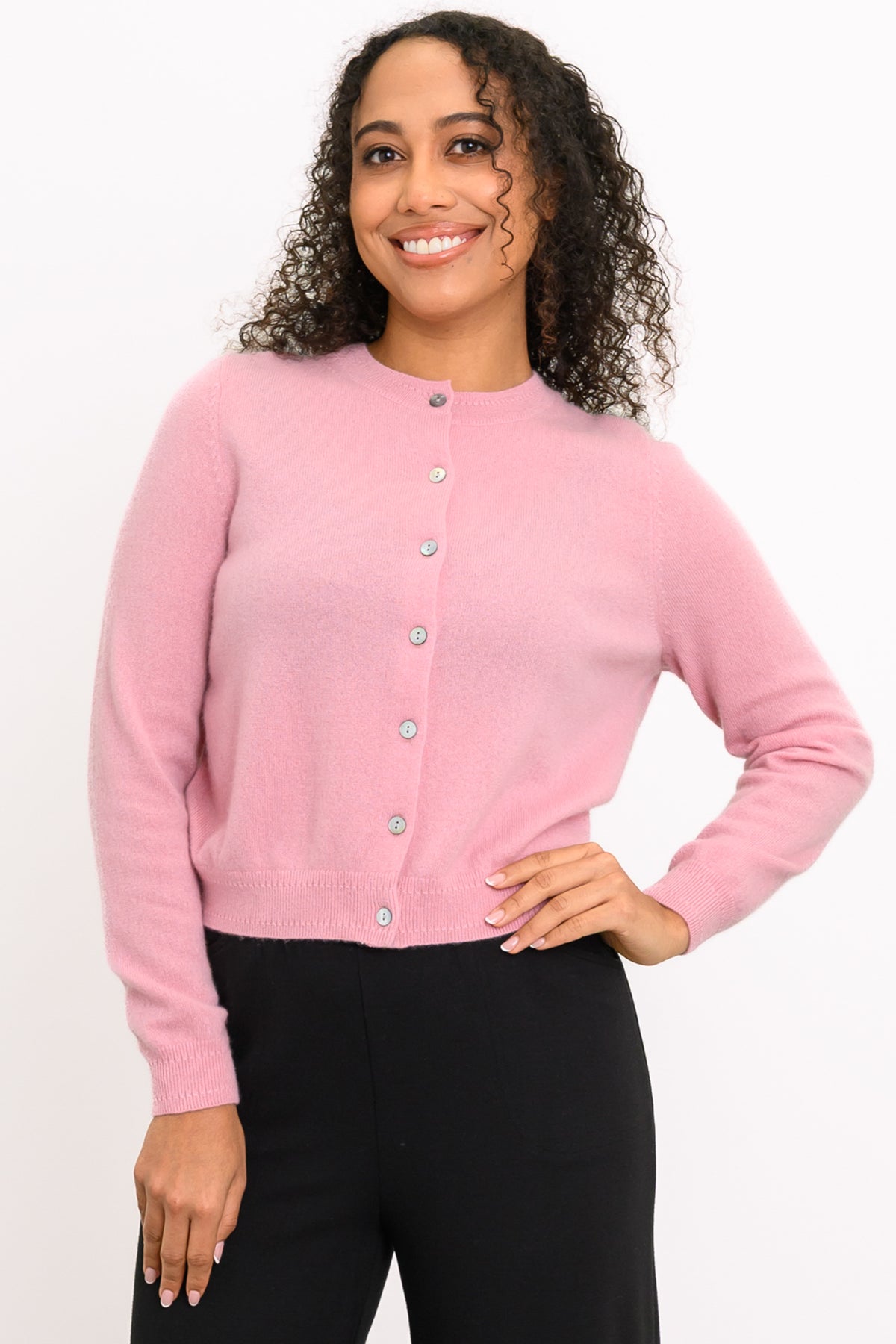 Isabella Cardigan, Rose Madder, Cashmere