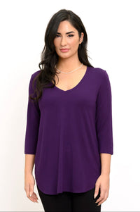 Jackie 3/4 Top, Royale, Bamboo
