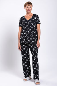 Jackie S/S Top, Moonstruck, Bamboo