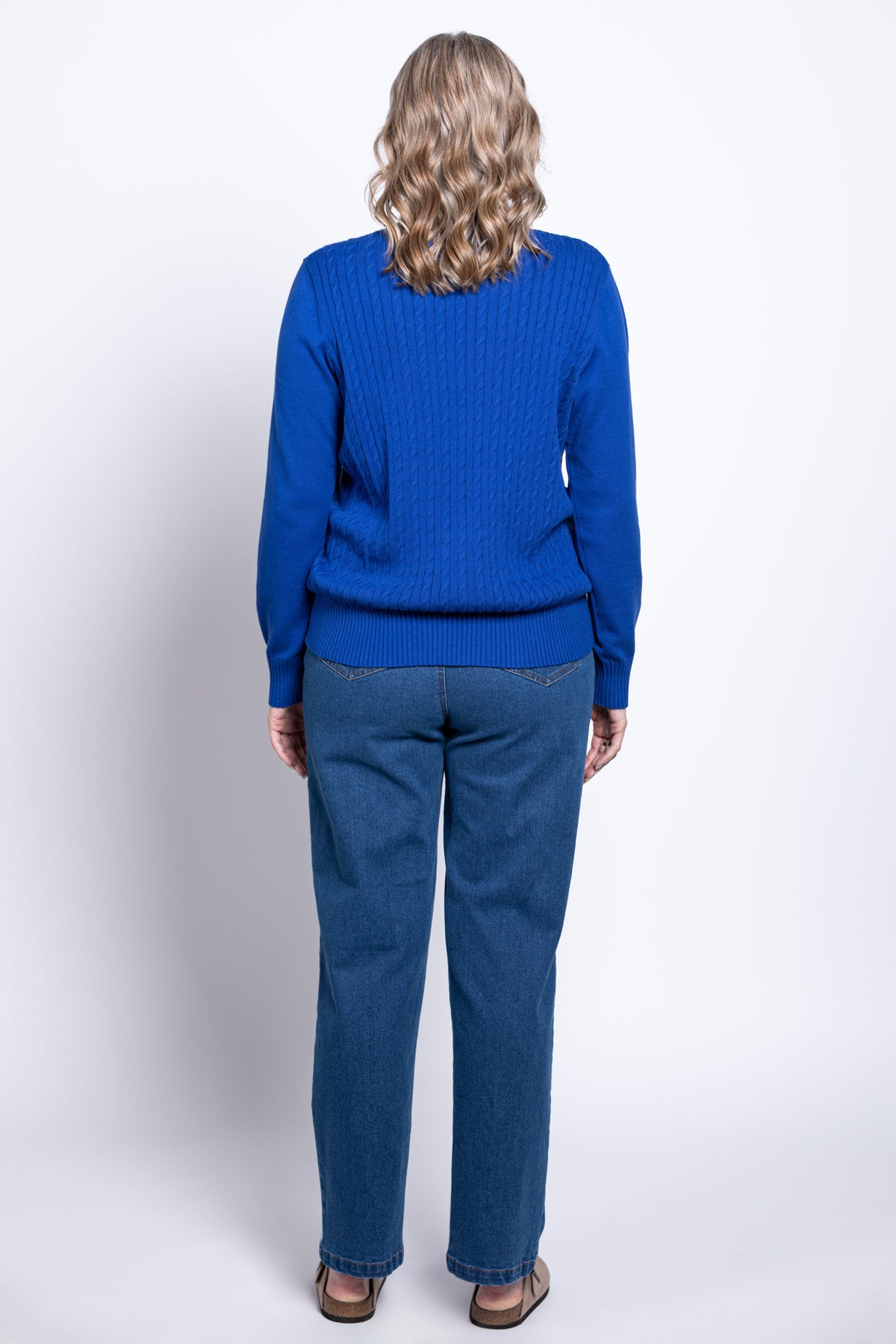 Jala Sweater, Light Blue, Cotton