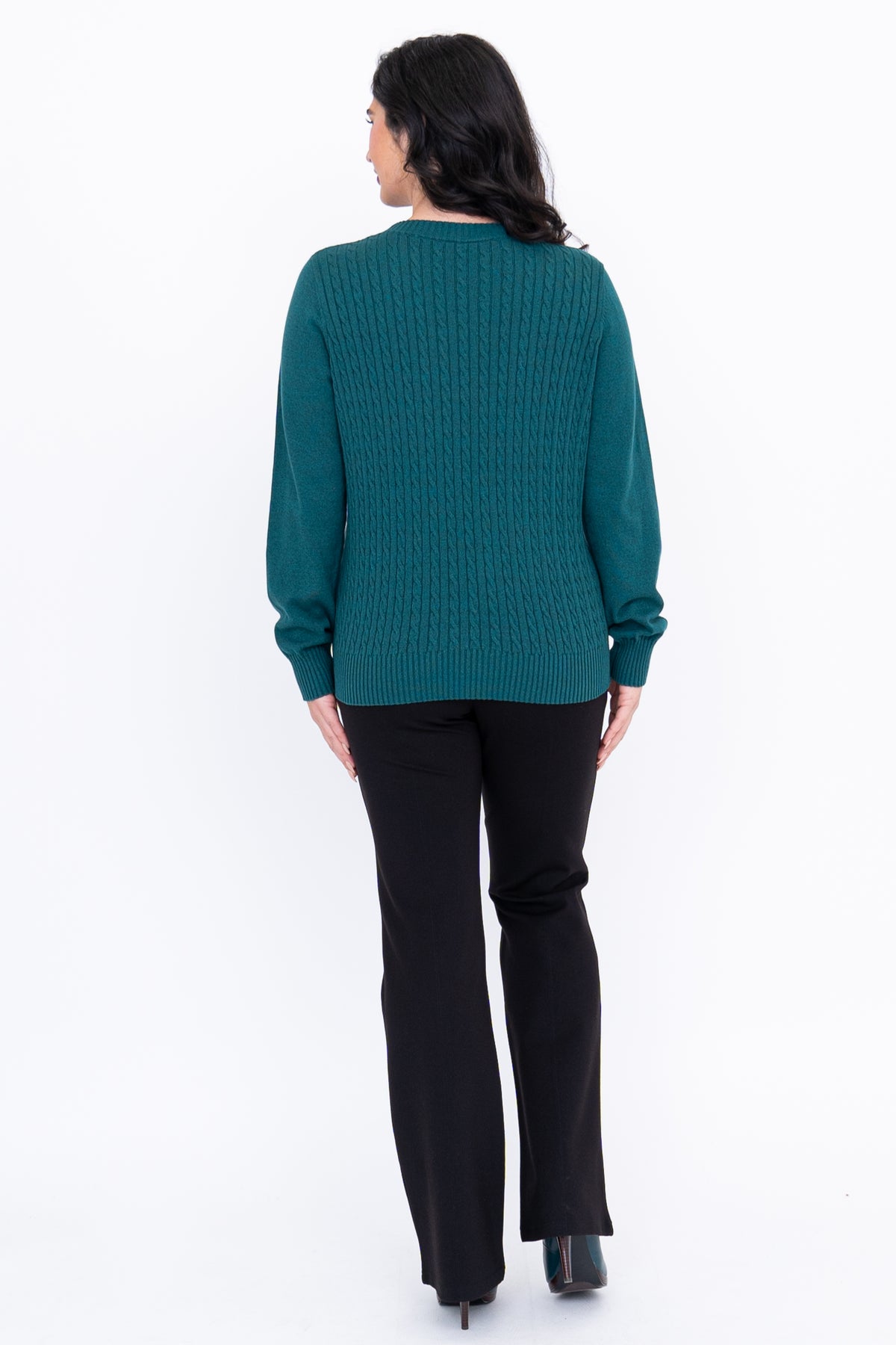 Jala Sweater, Teal, Cotton