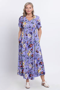 Jane Dress, Lovalie, Linen Bamboo