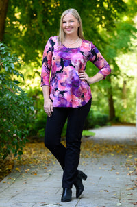 Jazz 3/4 Top, Royale Garden, Bamboo