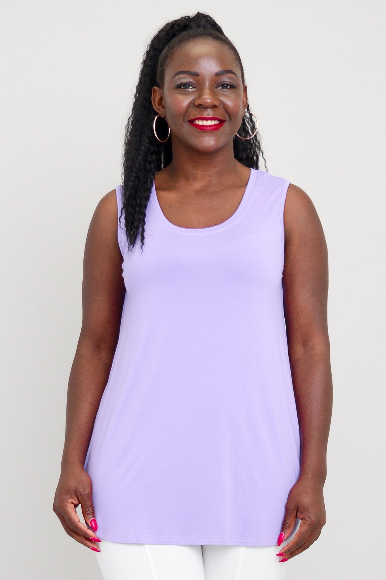 Jazz Tank, Lavender, Bamboo – LTD CAD Retail Blue Sky Clothing Co