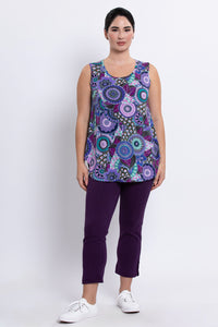 Jazz Tank, Royale Peacock, Bamboo