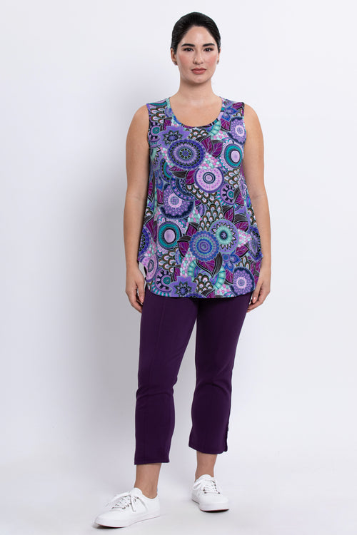 Jazz Tank, Royale Peacock, Bamboo