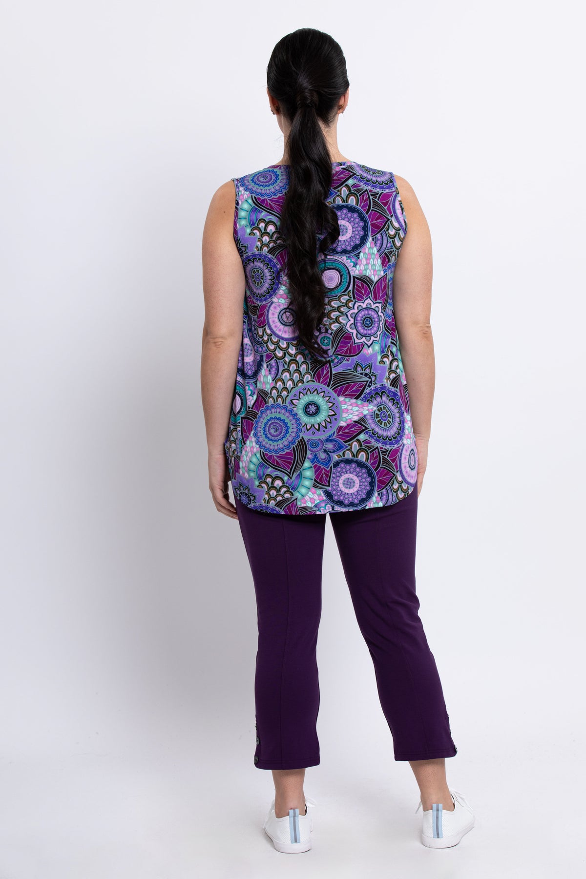 Jazz Tank, Royale Peacock, Bamboo