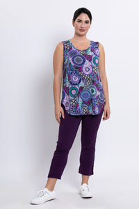 Jazz Tank, Royale Peacock, Bamboo