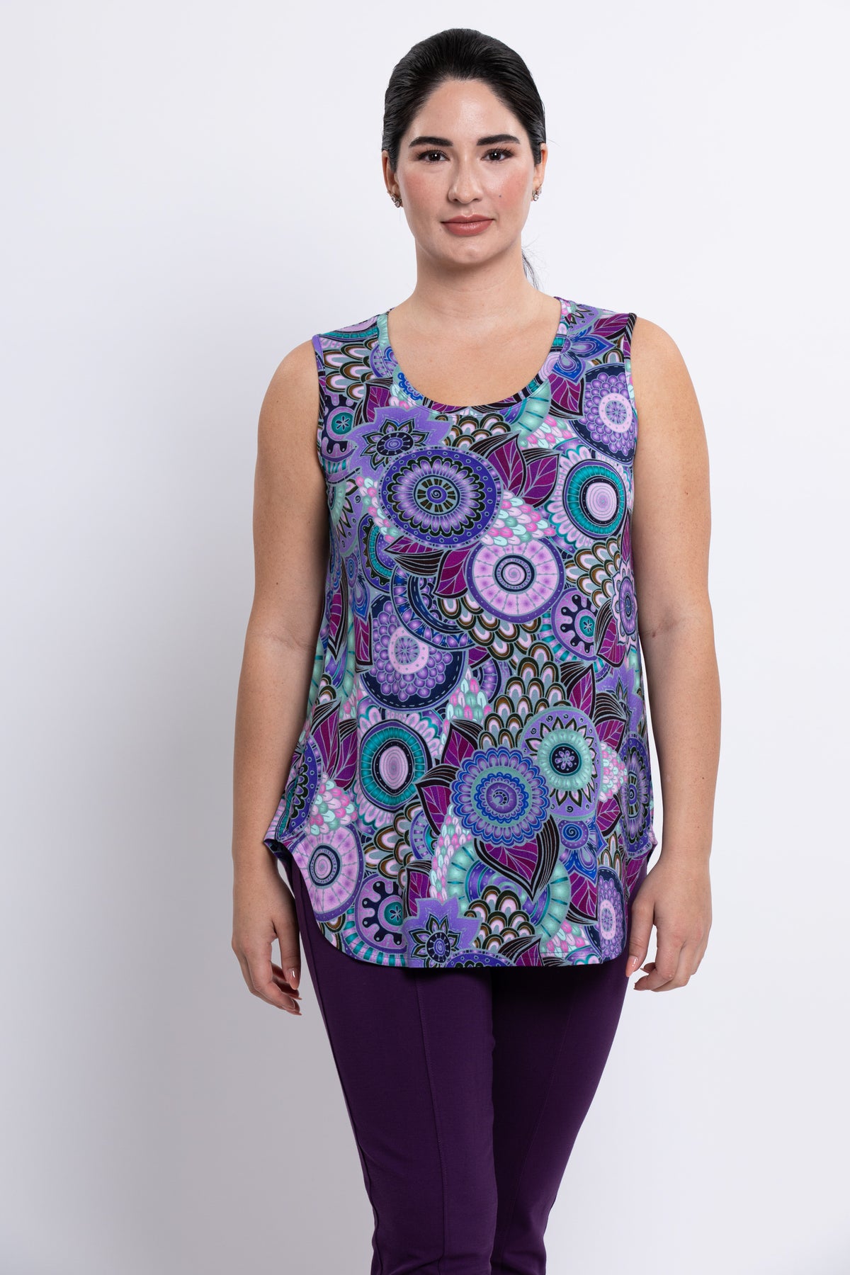 Jazz Tank, Royale Peacock, Bamboo