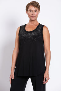 Jazz Tank, Black Diamond, Bamboo