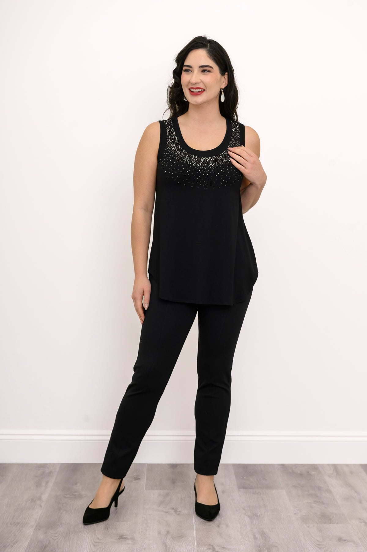 Jazz Tank, Black Diamond, Bamboo