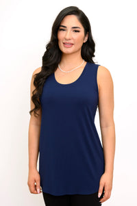 Jazz Tank, Indigo, Bamboo