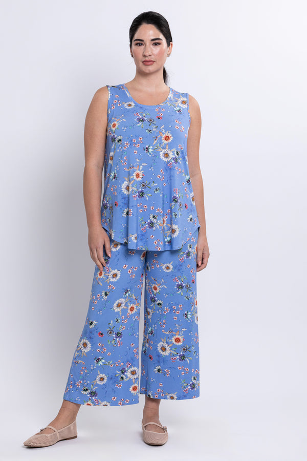 Jazz Tank, Peri Daisy, Bamboo