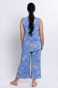 Jazz Tank, Peri Daisy, Bamboo