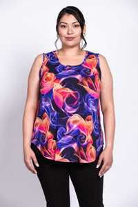 Jazz Tank, Violet Daze, Bamboo