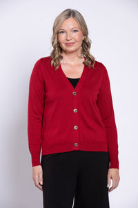 Jessica Sweater, Lipstick, Bamboo Cotton
