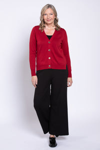 Jessica Sweater, Lipstick, Bamboo Cotton