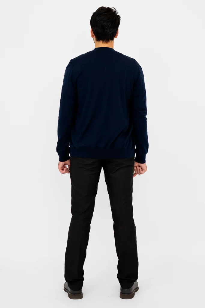 Joey Sweater, Navy, Merino Wool