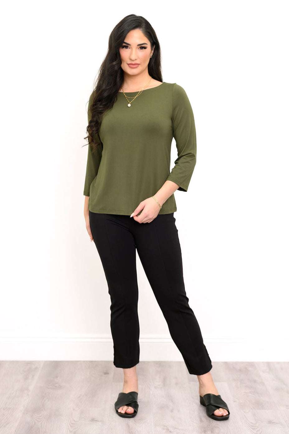 Jolly Top, Khaki, Bamboo