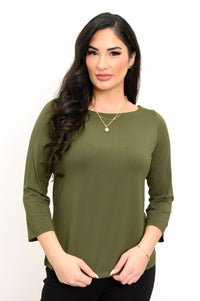 Jolly Top, Khaki, Bamboo