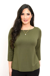 Jolly Top, Khaki, Bamboo