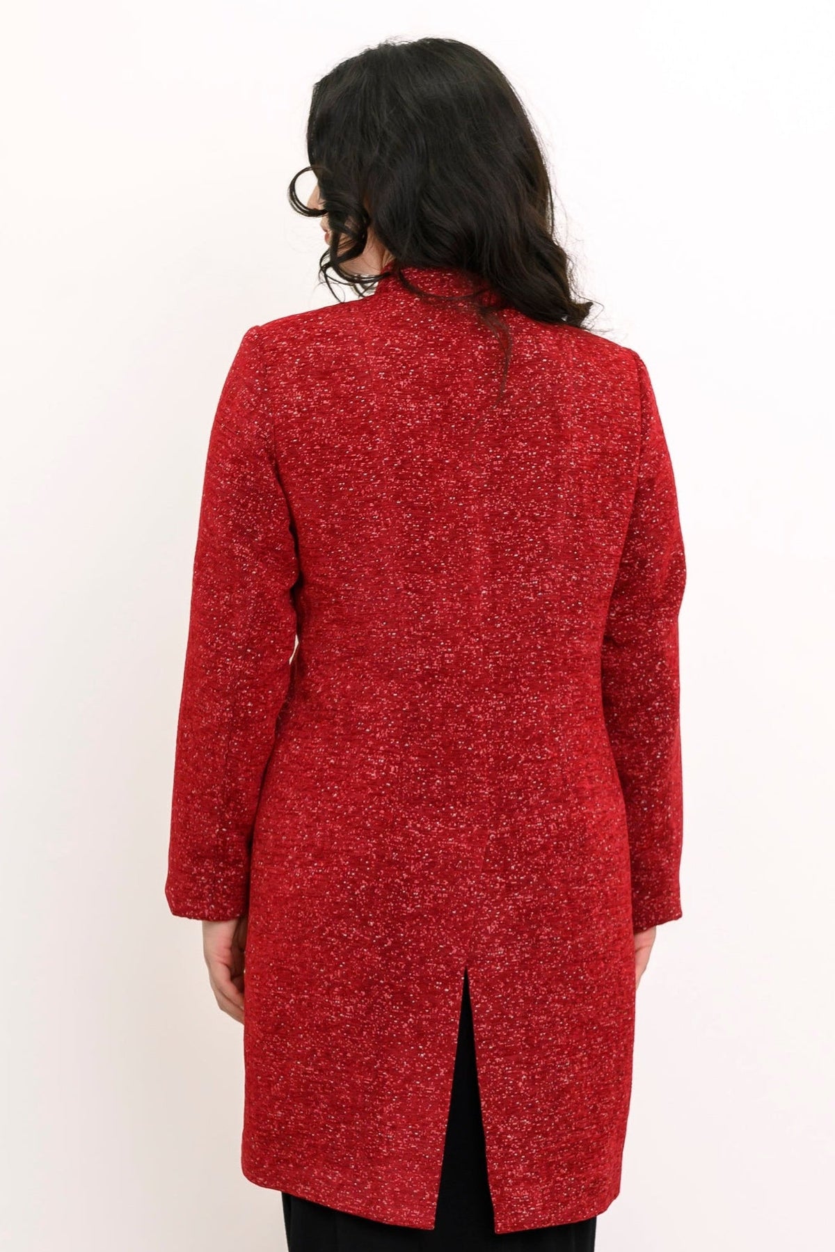 Julia Coat, Red, Viscose