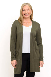 Justine Sweater, Khaki, Bamboo Cotton