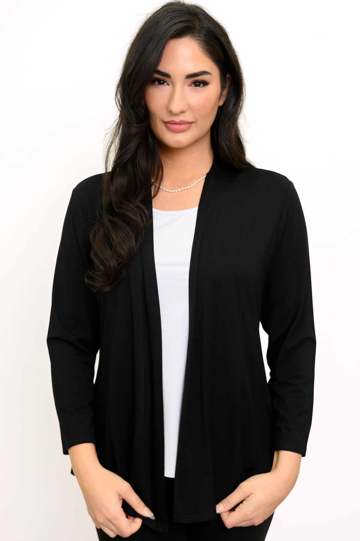 Kathy Jacket, Black, Bamboo