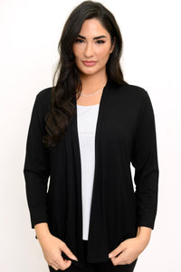 Kathy Jacket, Black, Bamboo