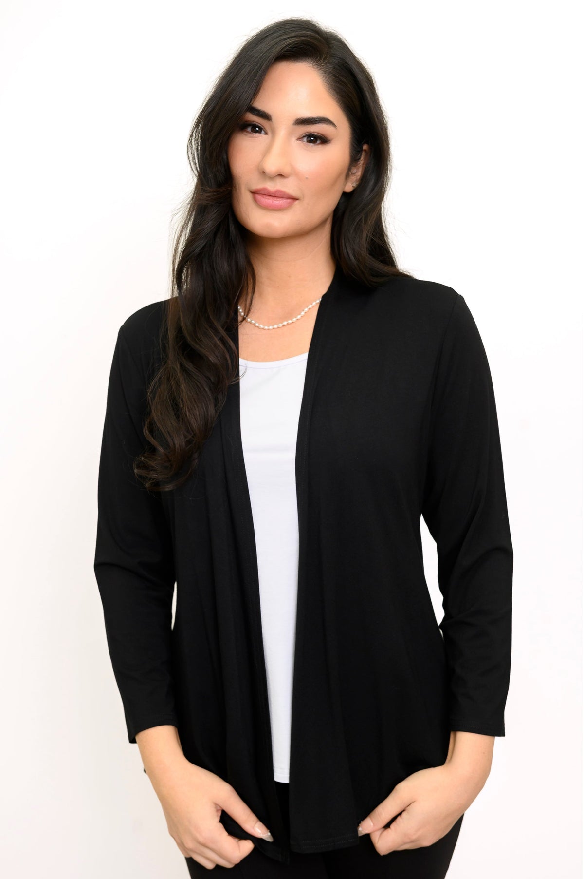 Kathy Jacket, Black, Bamboo