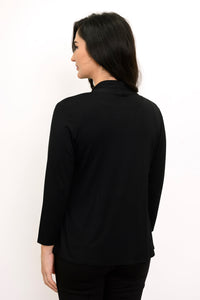 Veste Kathy, Noire, Bambou