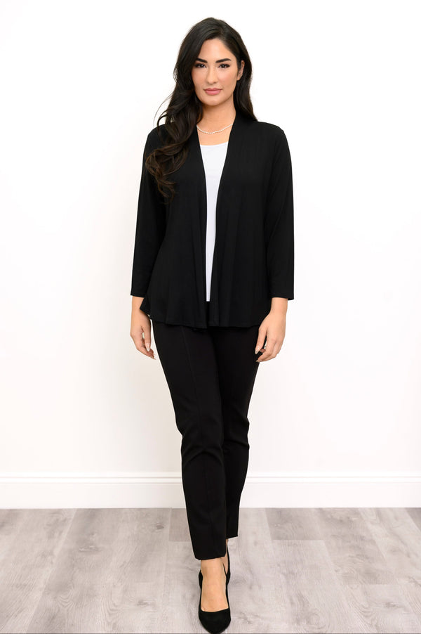 Kathy Jacket, Black, Bamboo