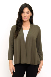 Kathy Jacket, Khaki, Bamboo