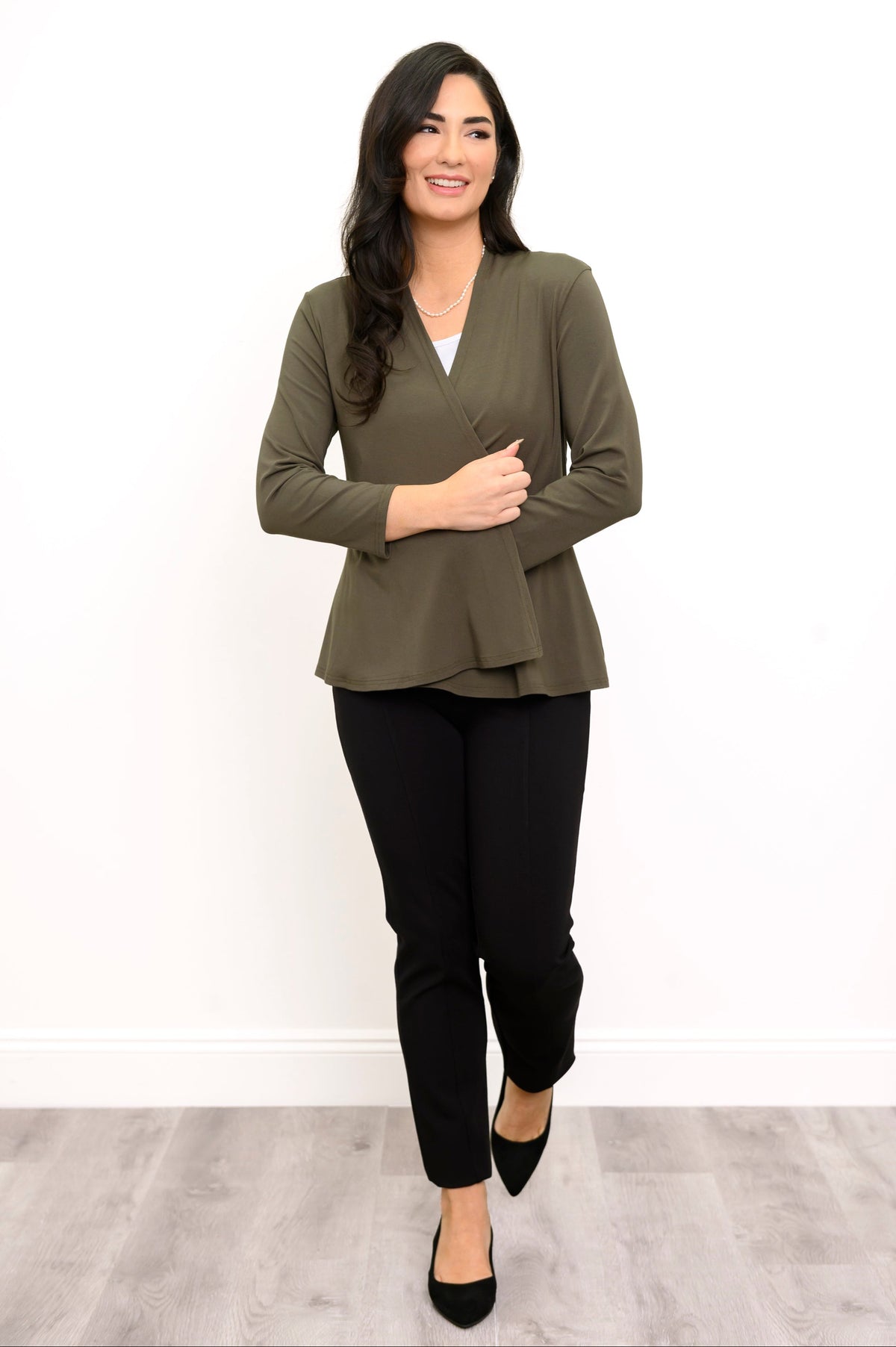 Kathy Jacket, Khaki, Bamboo