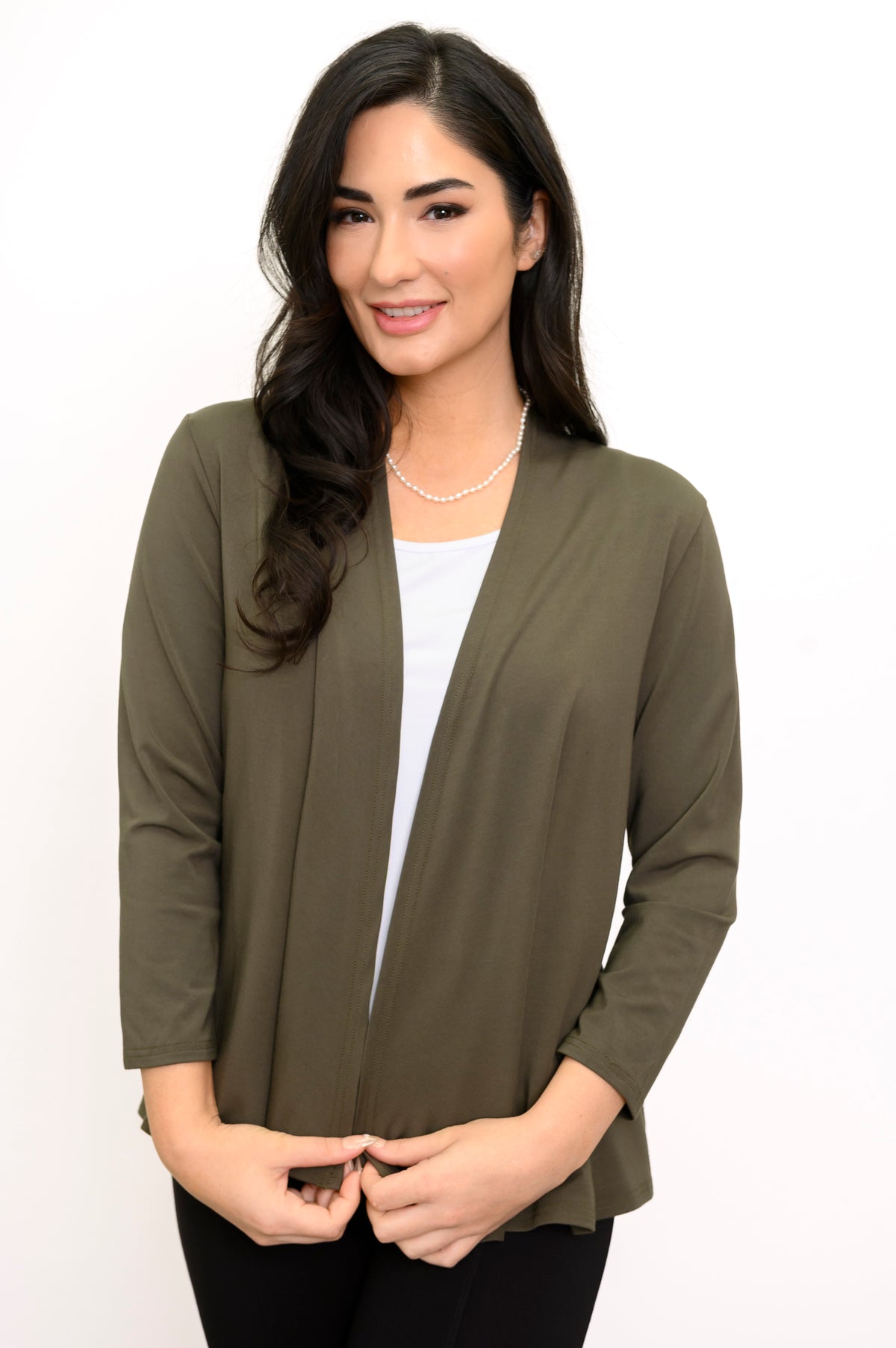 Kathy Jacket, Khaki, Bamboo