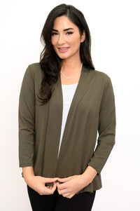 Kathy Jacket, Khaki, Bamboo