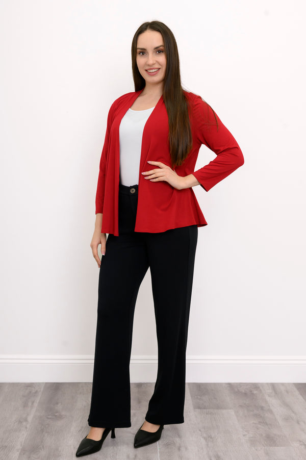 Kathy Jacket, Lipstick, Bamboo