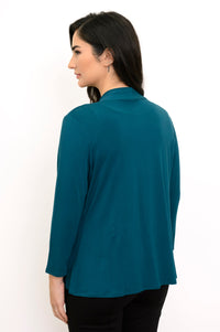 Veste Kathy, sarcelle, bambou